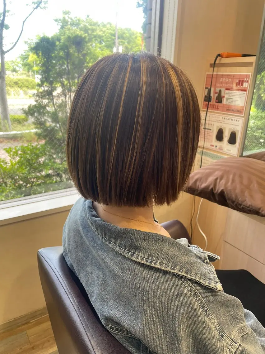 ショート 縮毛矯正 カット 縮毛矯正 小林 純一郎のヘアスタイル