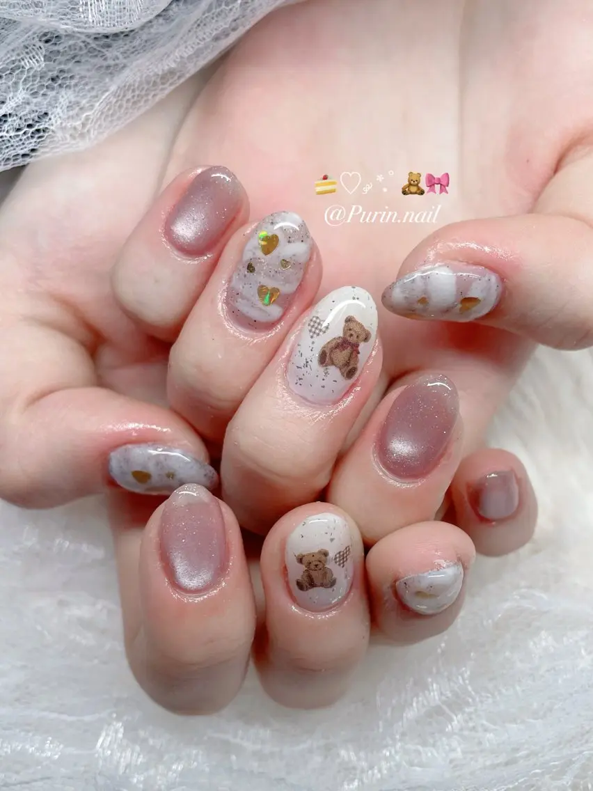 ネイル ハンドネイル Nails by Purin🍮のネイルデザイン