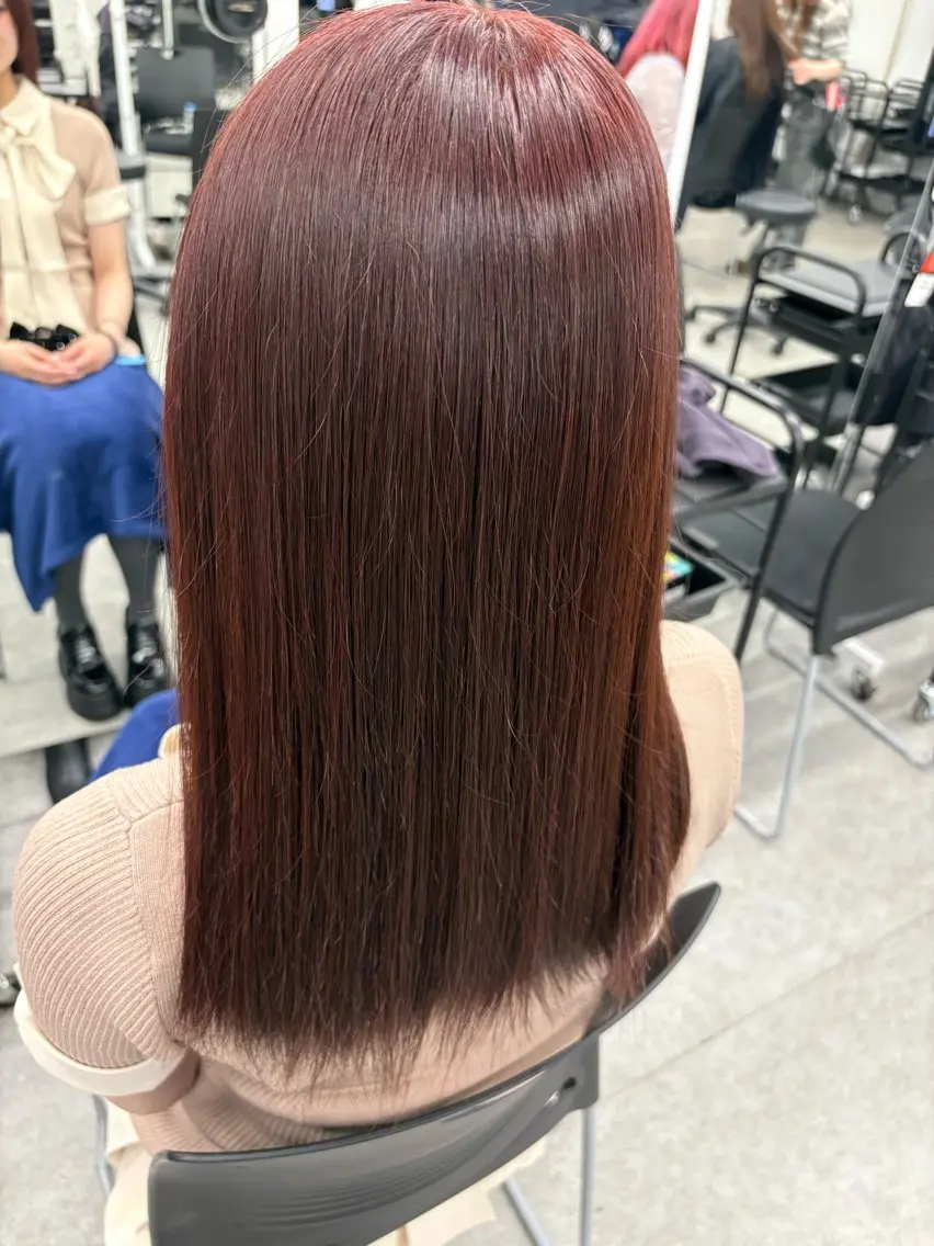ロング カラー ヘアカラー 野口 楓華のヘアスタイル