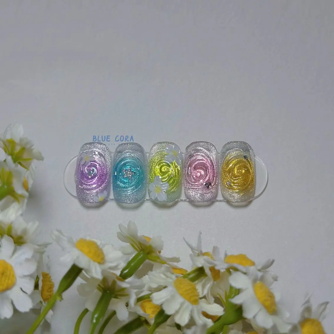 ネイル ハンドネイル BLUE CORAのネイルデザイン