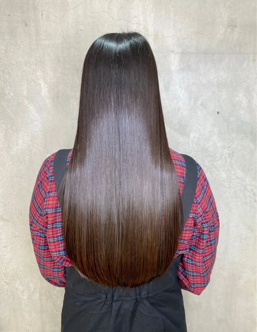 【ミニモ学割】カット+髪質改善縮毛矯正 ¥13000の写真