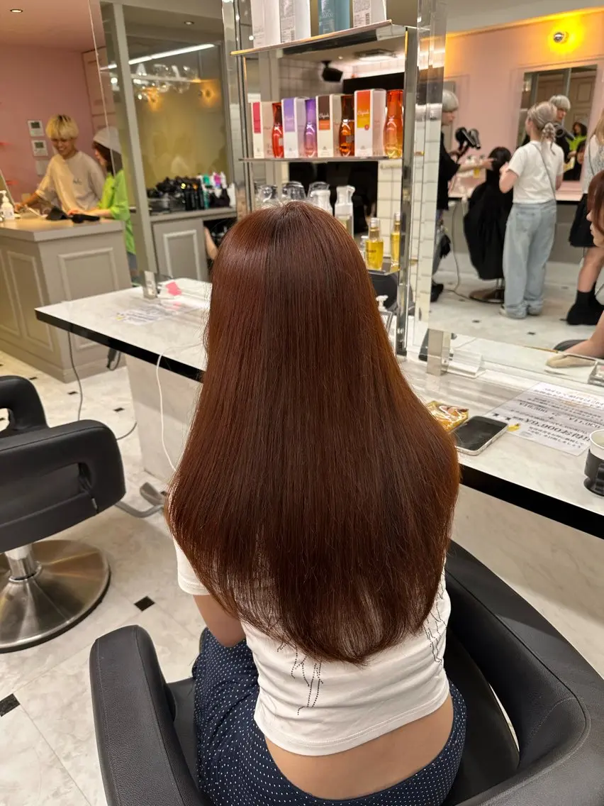 ロング ♡海外girl重め レイヤーMEARI♡のヘアスタイル
