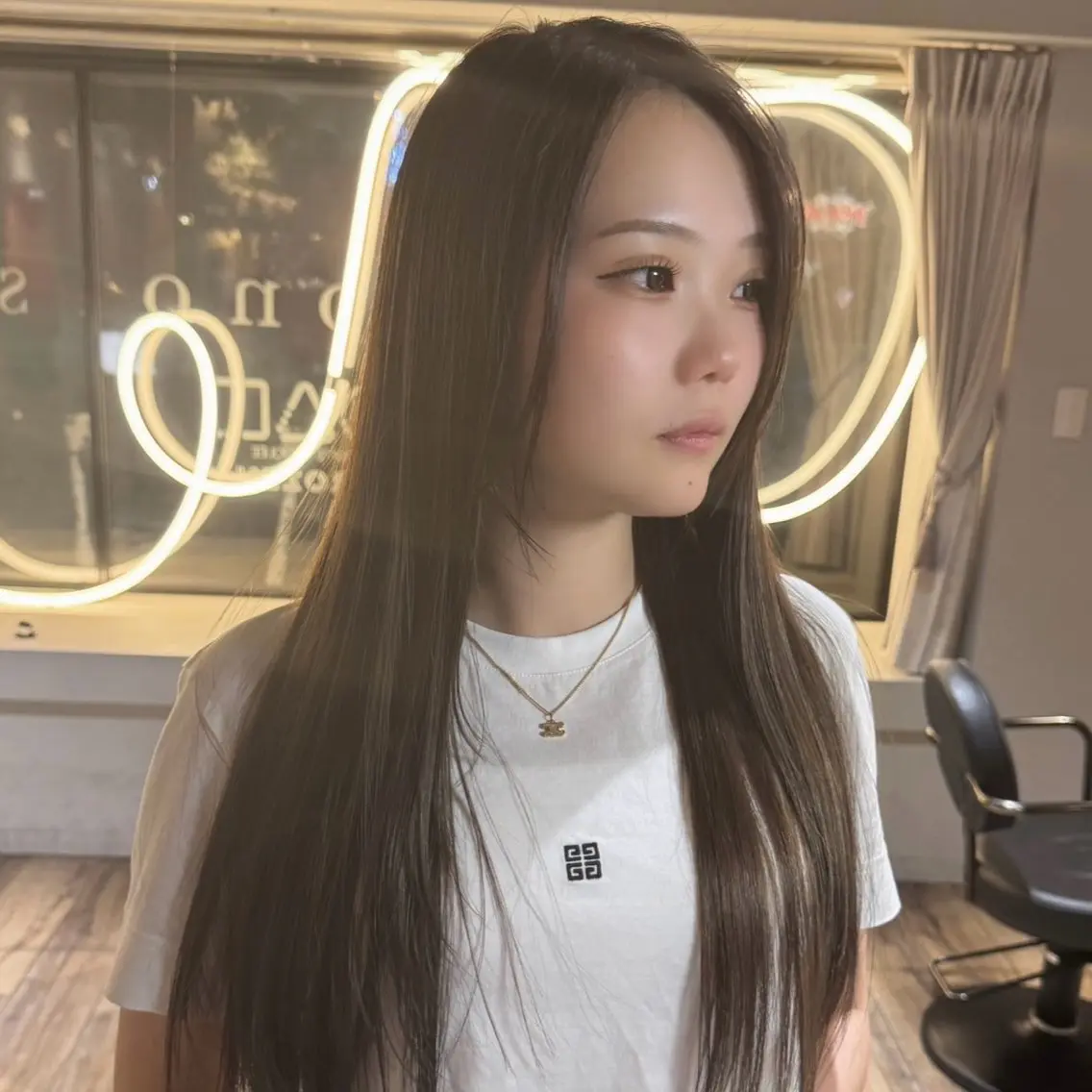 ロング カット ヘアカラー 【天満1艶髪】潤艶/ 髪質改善🌹釣本竜哉のヘアスタイル