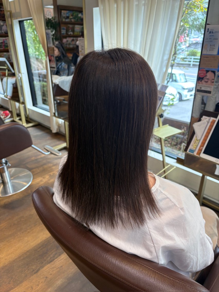 カラー 池田 七海のヘアスタイル