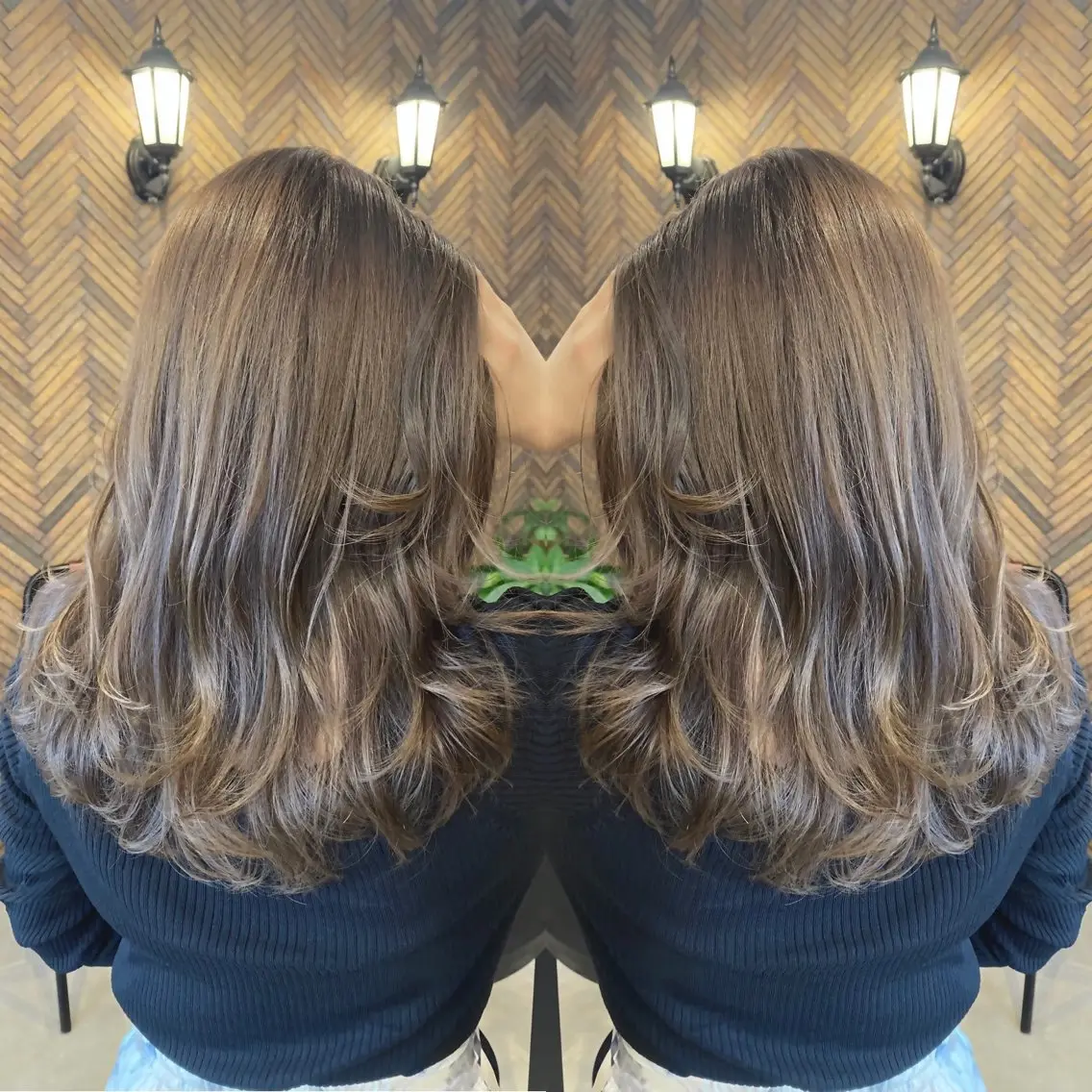 ロング カラー tocca 💜石田愛結💜のヘアスタイル