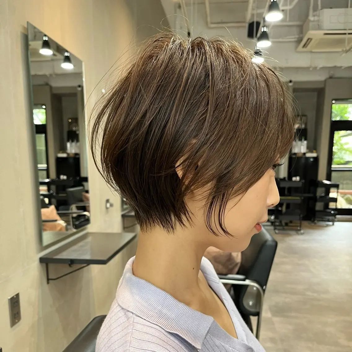 ショート カット ヘアカラー トリートメント 豊中/ショート特化/ 似合わせ/たかいのヘアスタイル