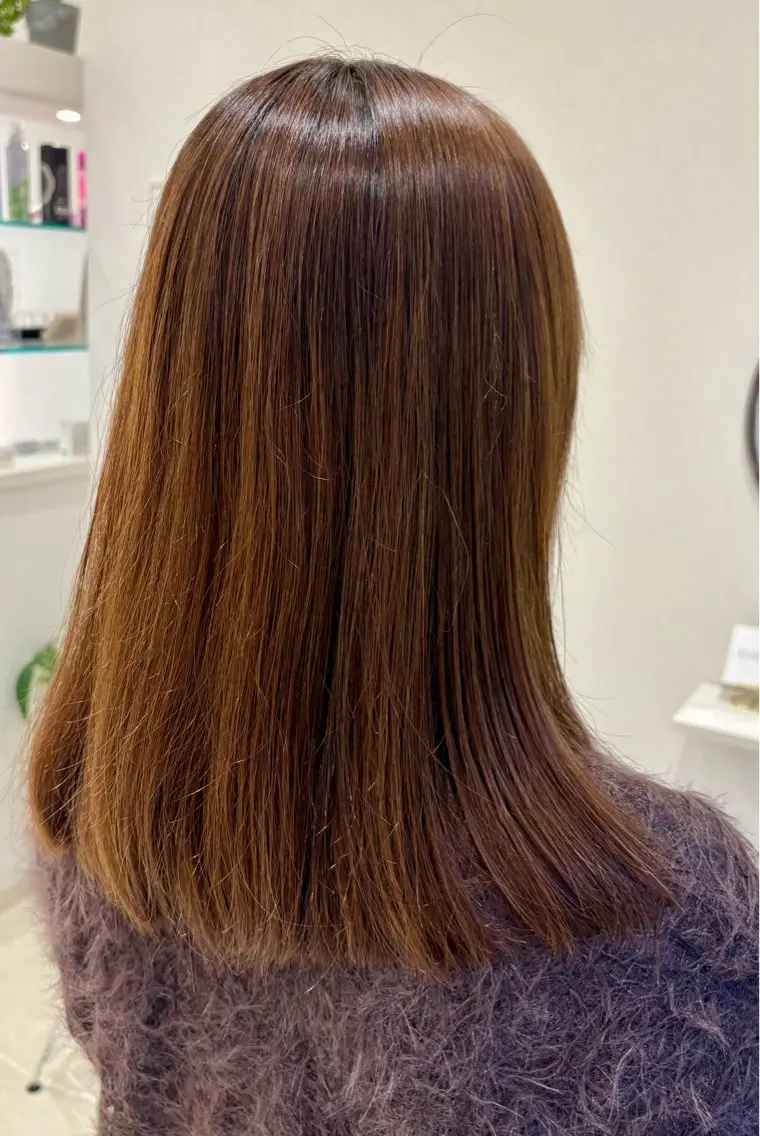 ロング カット ヘアカラー イシカワ ユウタのヘアスタイル