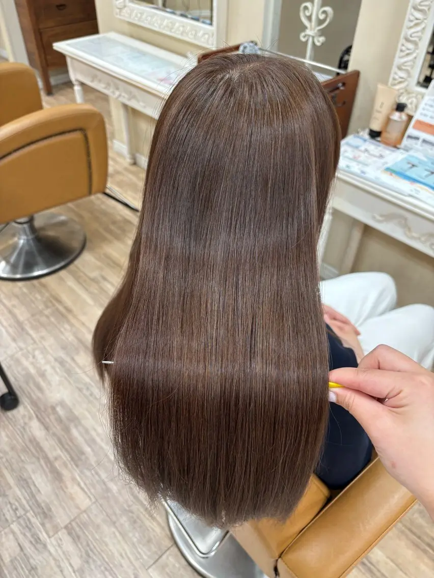 🩵髪質改善カラーエステ + トリートメント🩵の写真