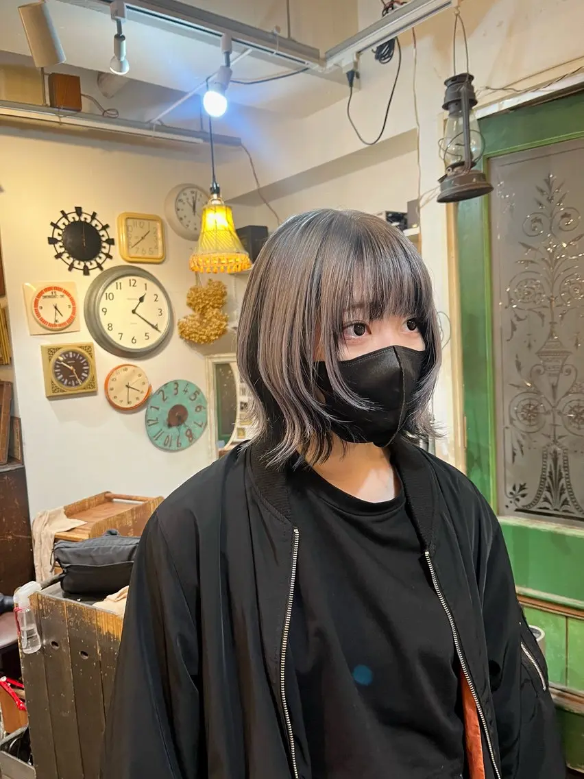 ショート カラー ヘアカラー トレンドパーマ☝️ 🌱ショート/緒方椋のヘアスタイル