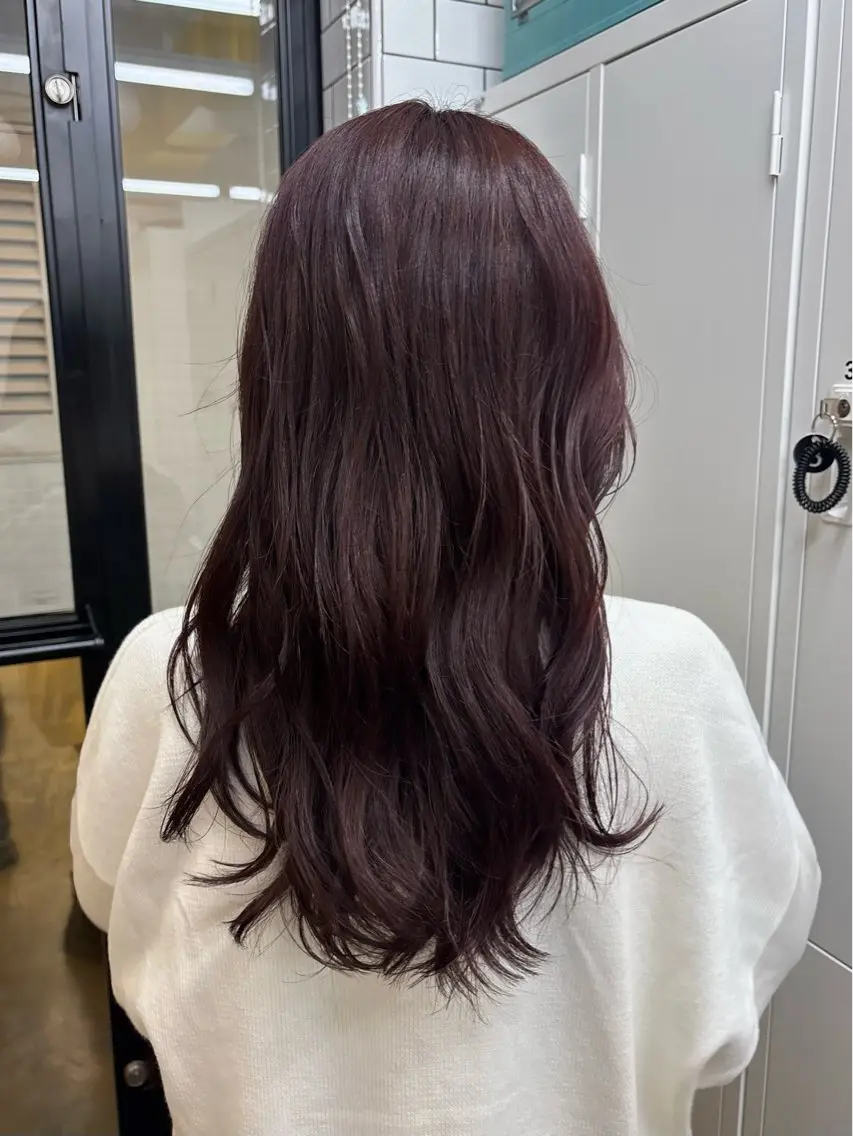 カラー 🍓 MaNO マイカ 🍓のヘアスタイル