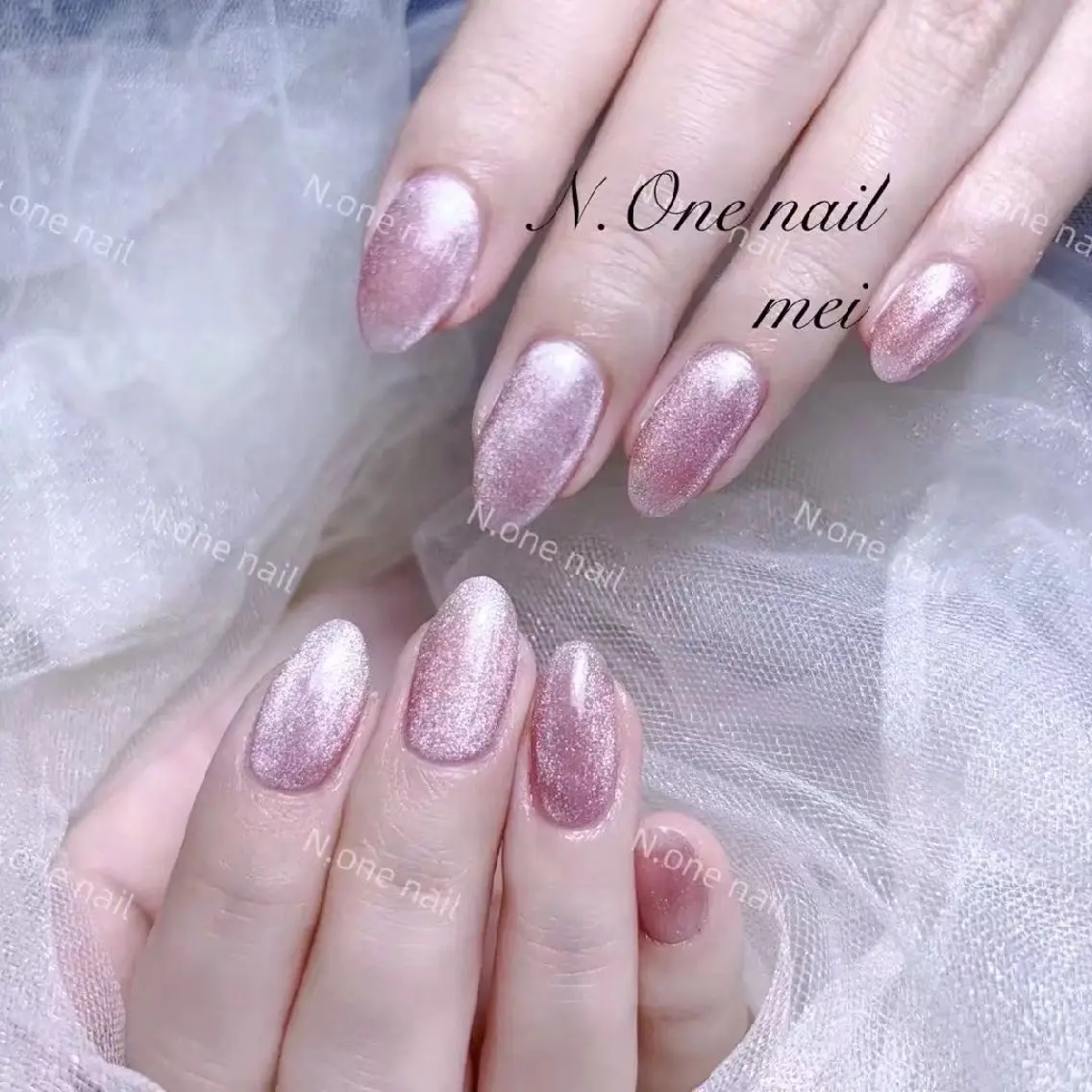 (Hand)🎀オフなしマグネット🧲/フラッシュネイル¥4680の写真
