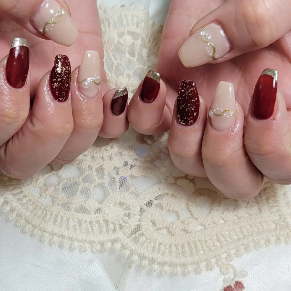 ネイル ハンドネイル ネイルサロンほっこり kanaのネイルデザイン