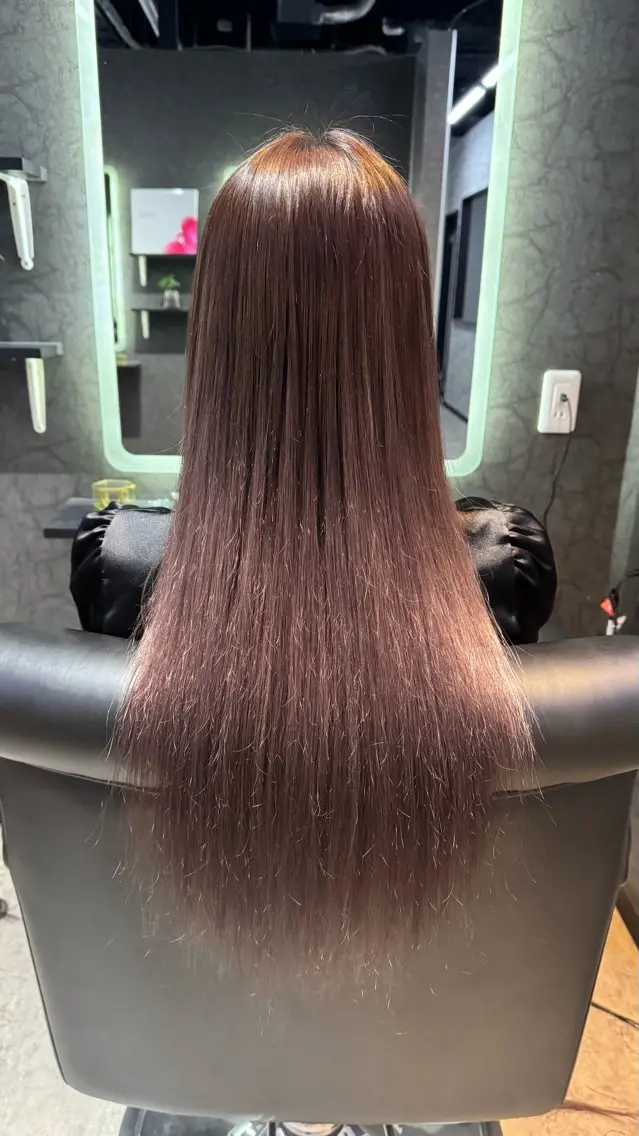 ロング カラー JADE 💎 Yukiのヘアスタイル