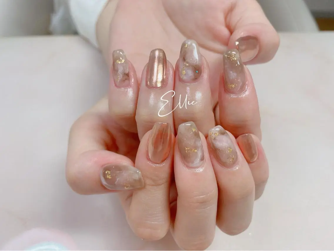 ネイル ハンドネイル ハンドケア 閨匠ビューティサロン 新橋店♡Ellieのネイルデザイン