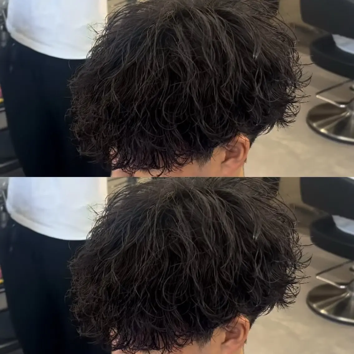 パーマ メンズ カット パーマ トリートメント ヘッドスパ ヘアセット イケメン製造機 🔥上原沙羅🔥のヘアスタイル