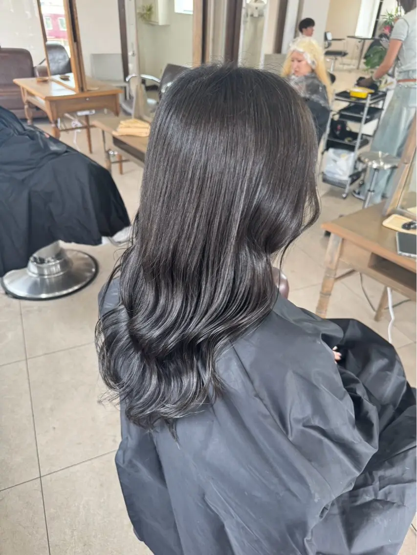 カラー Tanaka sakiのヘアスタイル