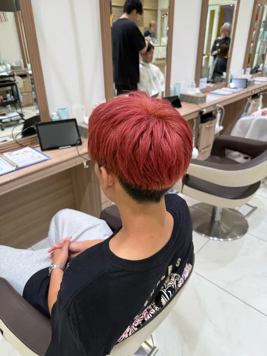 メンズ ヘアカラー 玉村 愛李 【ash 津田沼店】のヘアスタイル