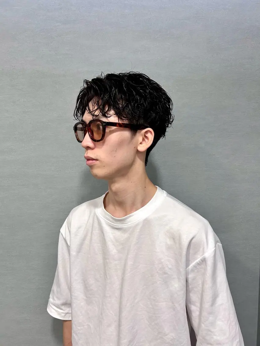 パーマ メンズパーマ募集中/ 栄/大場和哉のヘアスタイル