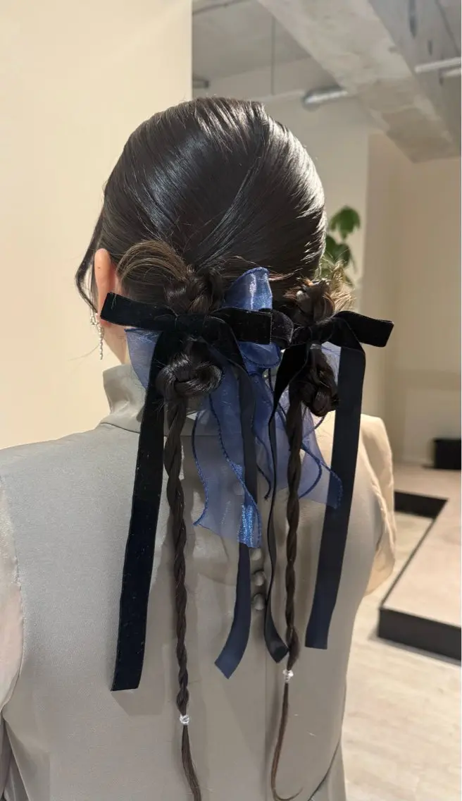 ロング ヘアアレンジ ヘアセット Connect Rumiのヘアスタイル