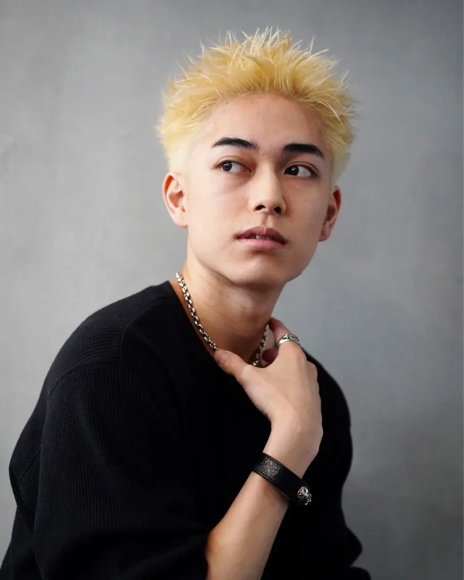 ショート メンズ メンズパーマ fifth リュウセイのヘアスタイル
