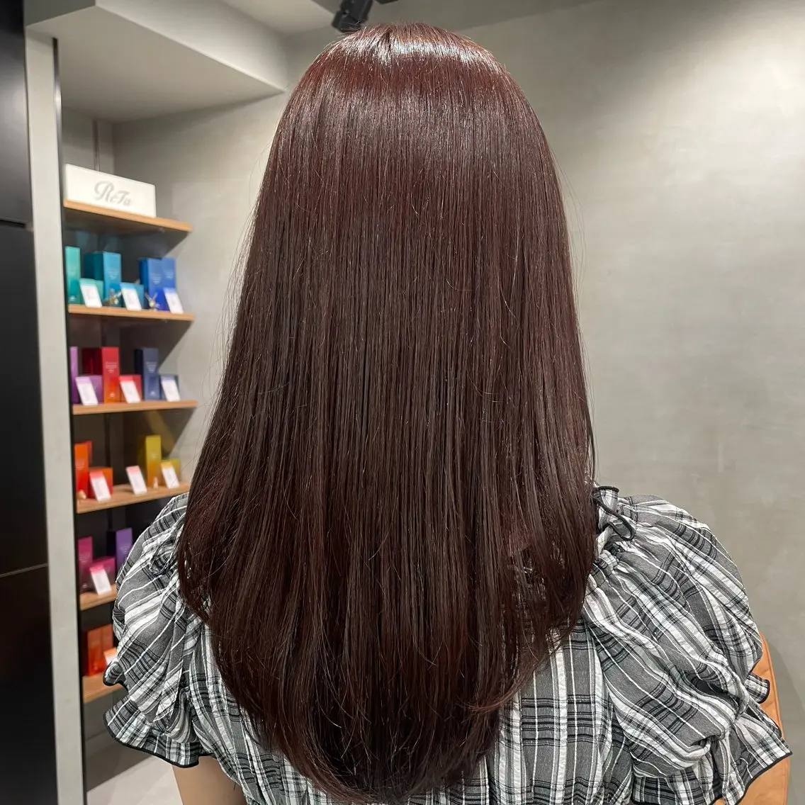 ロング カラー カット ヘアカラー トリートメント ヘッドスパ ヘアセット モデル様募集中 /REIRIのヘアスタイル