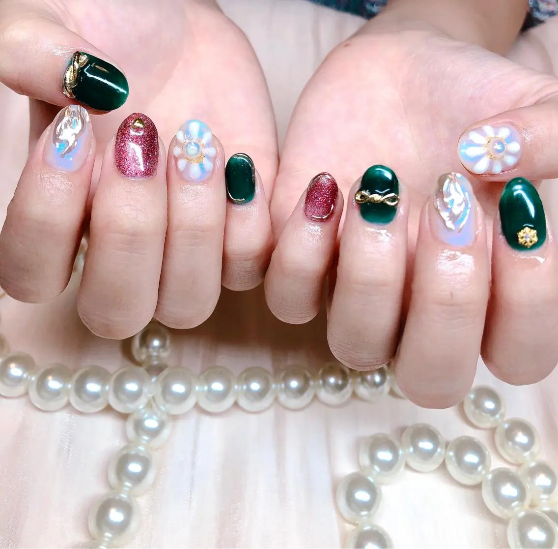 ネイル アートネイル 持ち込み 🍭Kiara Nail🍭のネイルデザイン