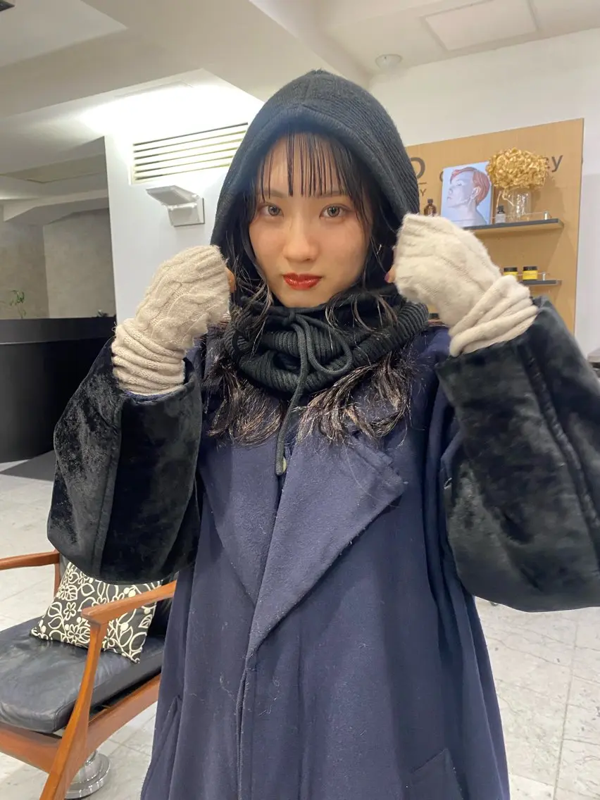 ミディアム イシマル ナオヤのヘアスタイル