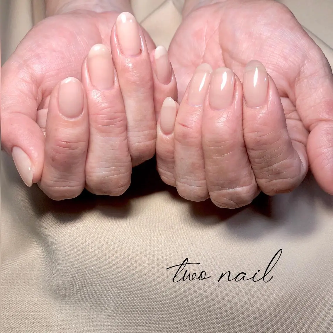 ネイル アートネイル フットネイル ハート ニュアンスネイル ホワイト ハンドネイル two nailのネイルデザイン