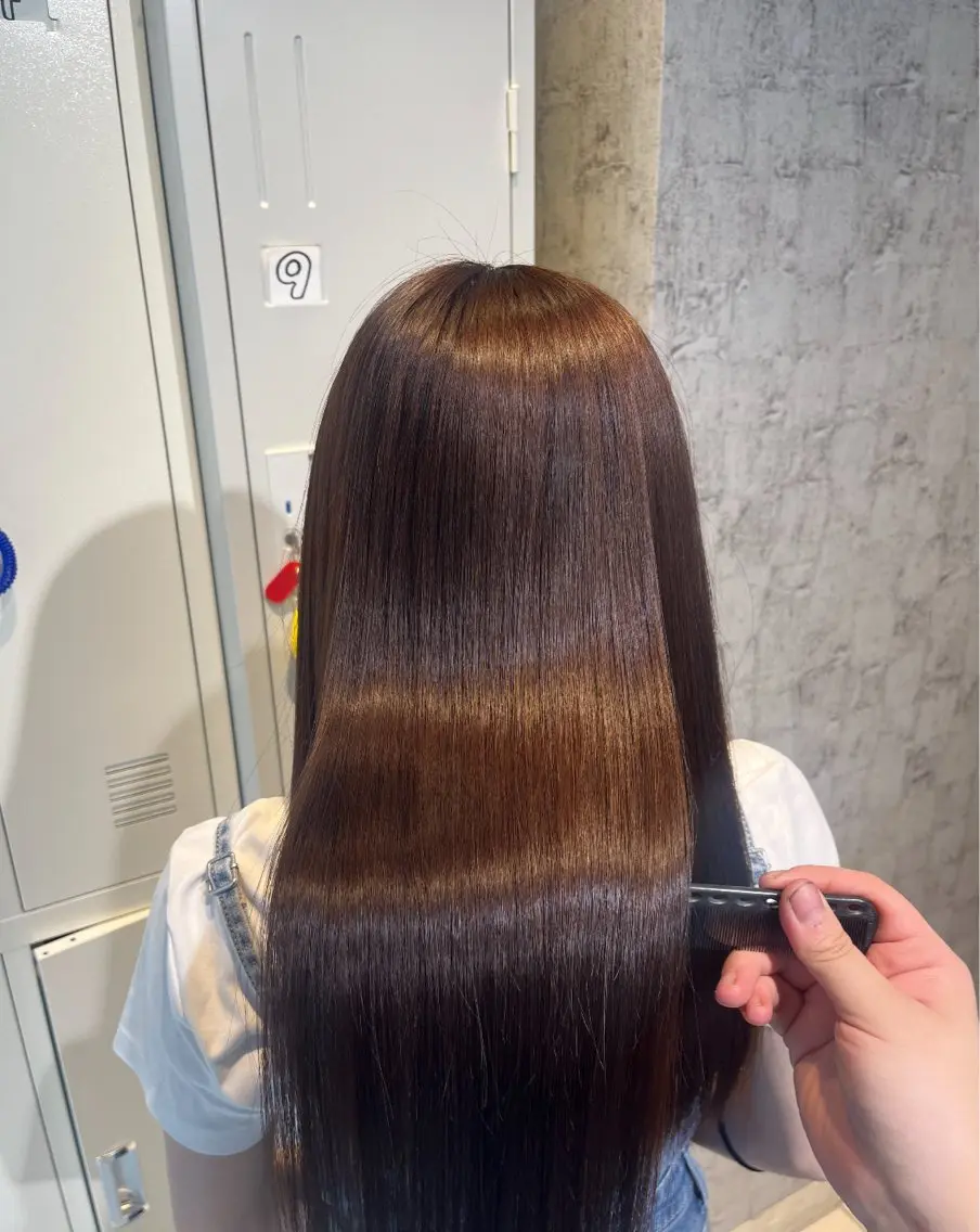 ミディアム カラー ✨髪質改善カラー✨ ななみのヘアスタイル