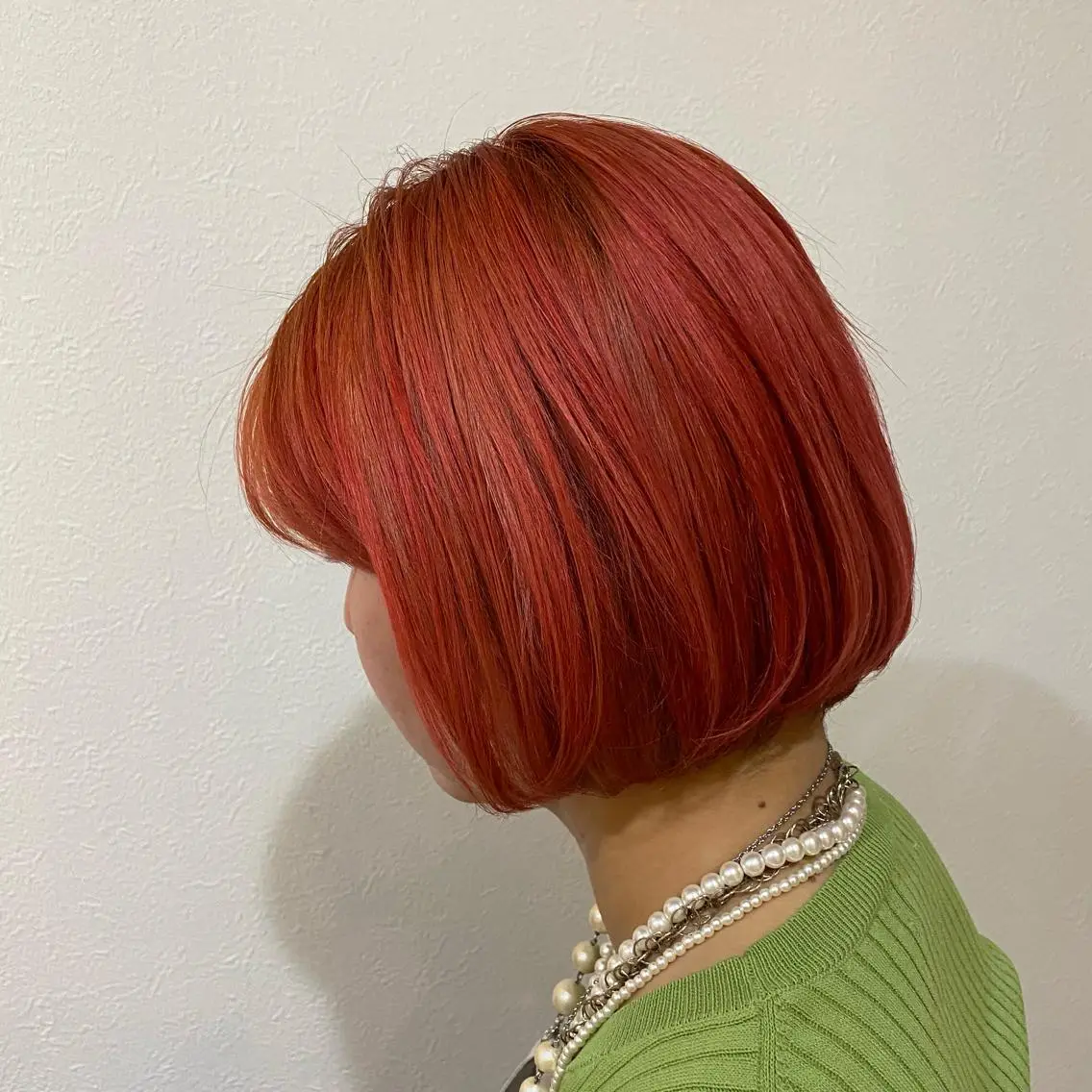 ショート カット ヘアカラー トリートメント 髪質改善／艶カラー 🫧harunaのヘアスタイル
