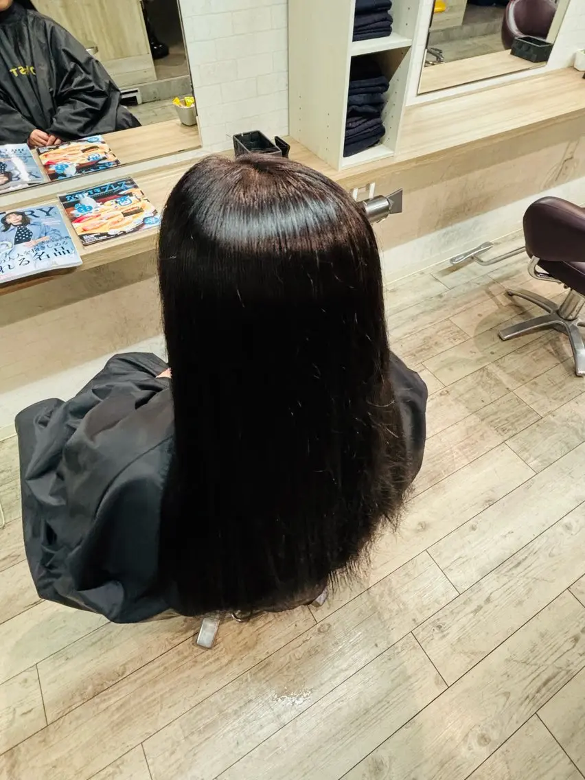 白髪染めの写真