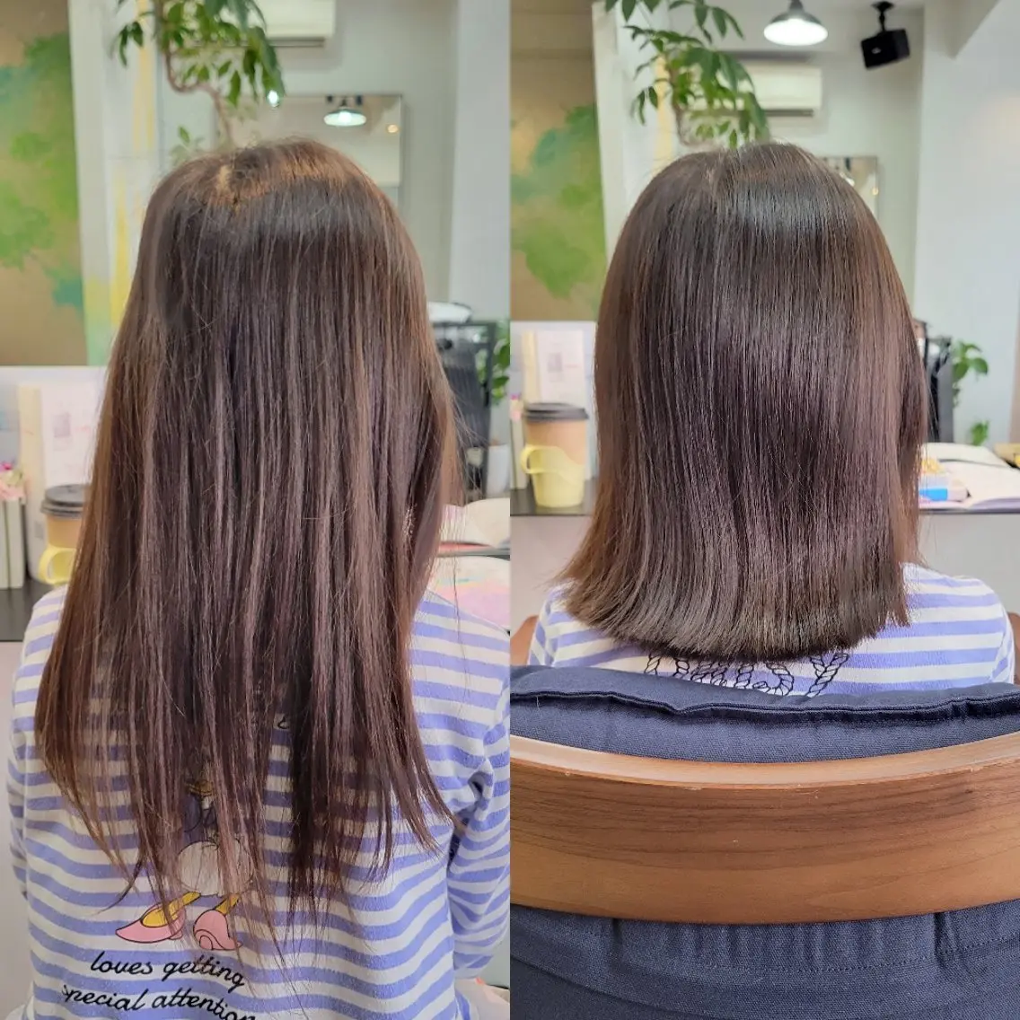 ミディアム キッズ 野村 果音(カノン)のヘアスタイル
