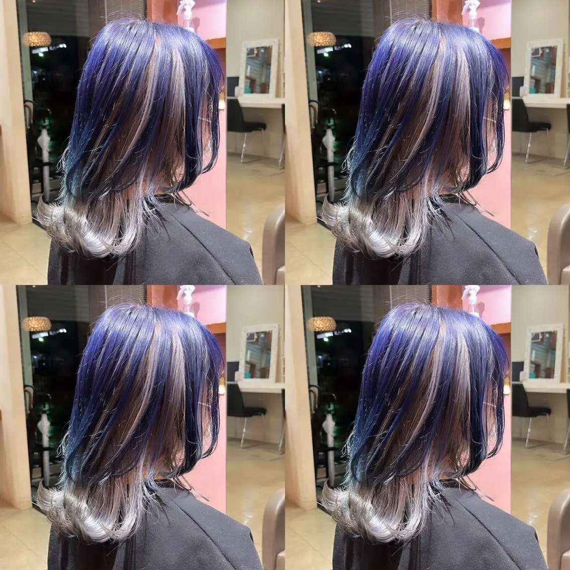 セミロング カラー 髪質改善･縮毛矯正 特化･ユウシンのヘアスタイル