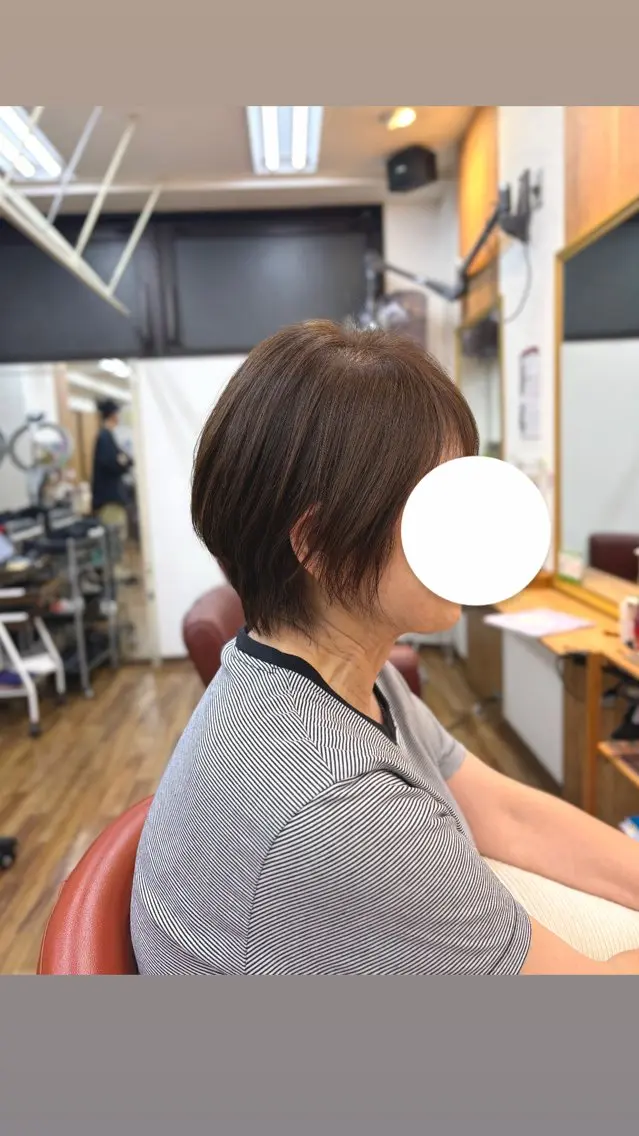 ショート カラー 鶴川美容室／ Tajikaのヘアスタイル