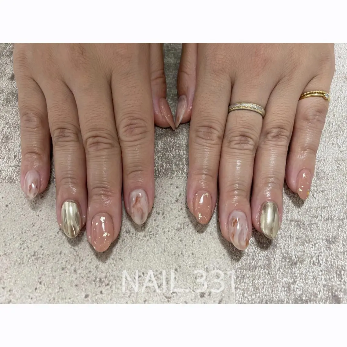 ネイル ハンドネイル Nail 331のネイルデザイン