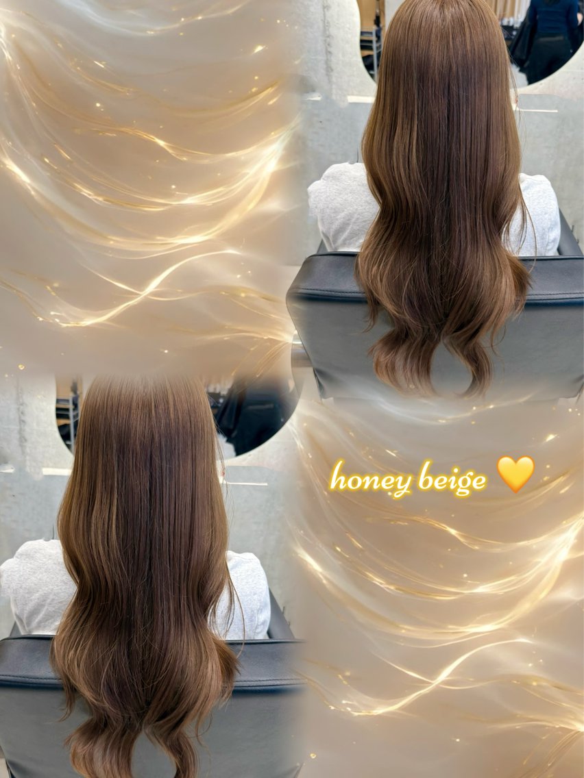 ロング カラー ヘアカラー トリートメント 大宮美容師☾まゆ☾ カラーモデル様募集中のヘアスタイル