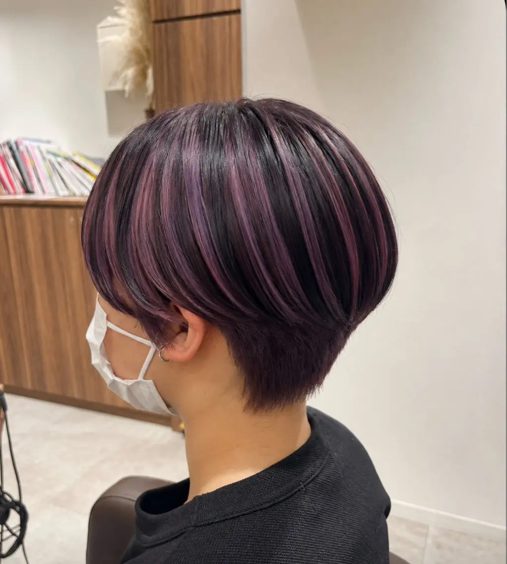 ショート カラー 🩵ྀི髪質改善/ ちもも🩵ྀིのヘアスタイル