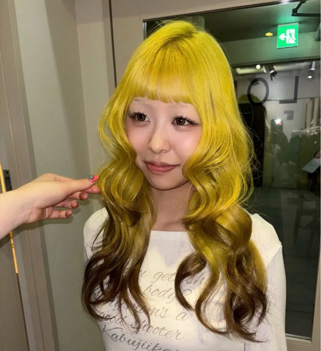 カラー デザインカラー ヘアカラー 🪺透明感カラー/ デザイン/カエデ🪺のヘアスタイル