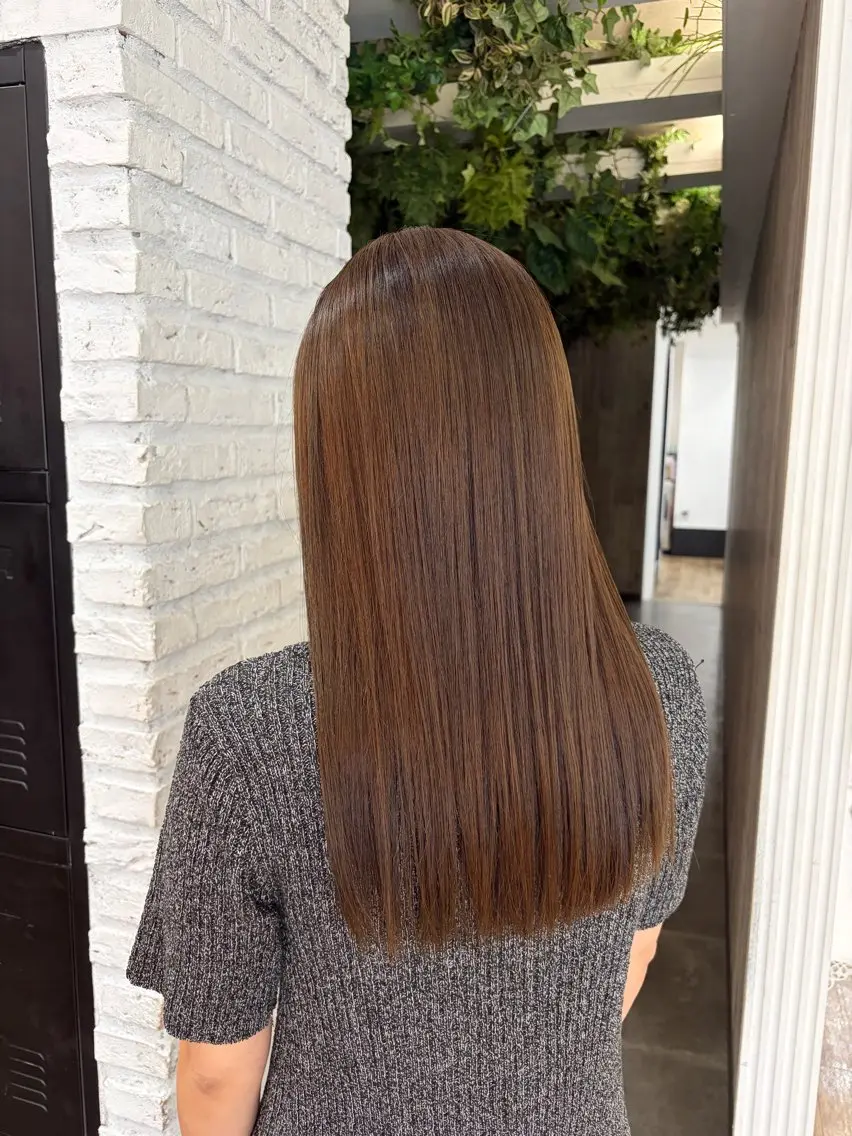 カラー ヘアカラー 夢 菜/ カットモデル募集♪のヘアスタイル