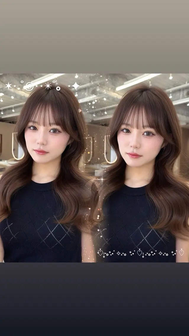 【リピーター様はこちら💖】大人可愛い似合わせカット✨️➕透明感カラー➕1stepトリートメント🎀(内部補修)🍀✨の写真