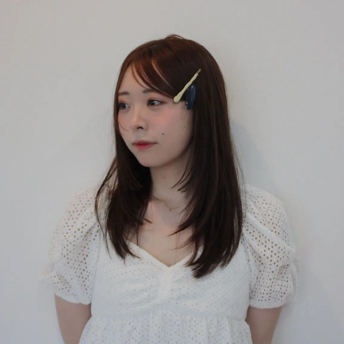 セミロング レイヤーカット 前川 瑞希のヘアスタイル