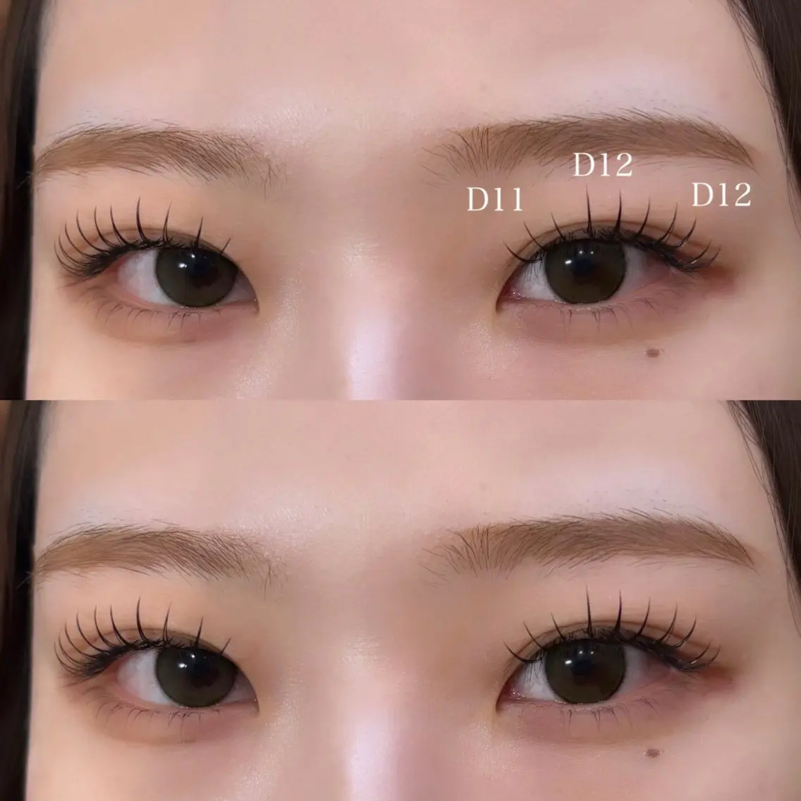 マツエク・マツパ フラットラッシュ Lily Suzukaのマツエク・マツパデザイン