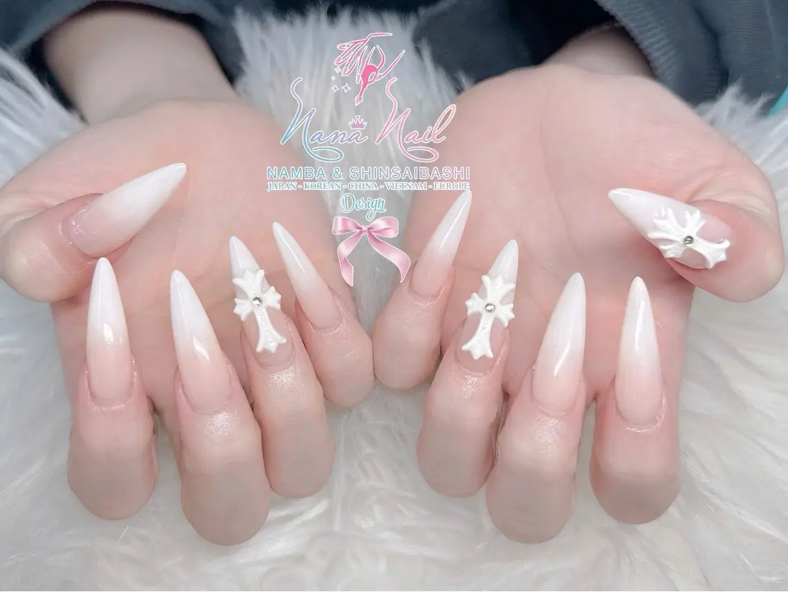ネイル チークネイル 桜ネイル フラッシュネイル フットネイル ジェルネイル ハンドネイル リナネイル アメ村心斎橋店のネイルデザイン