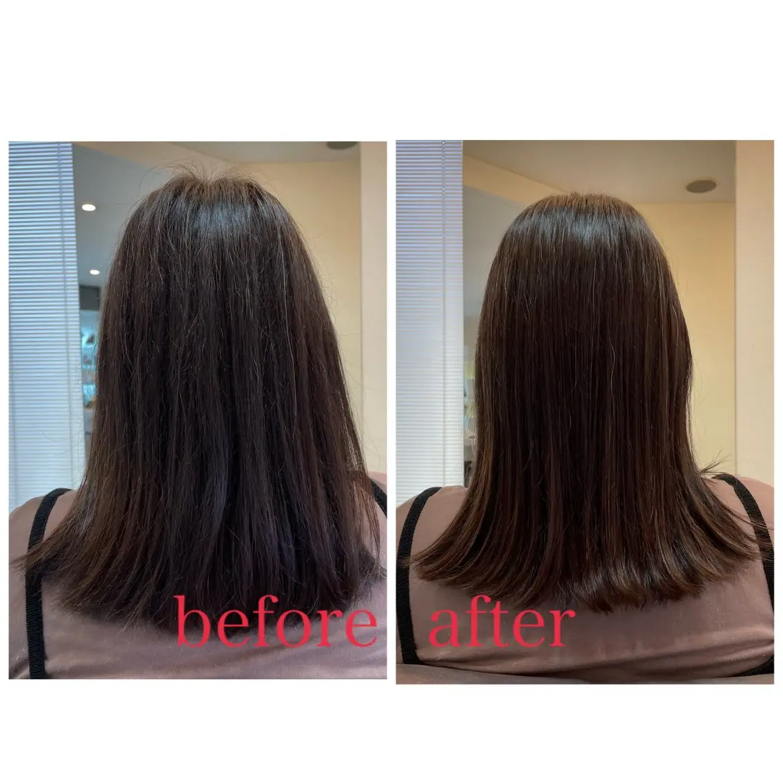 ミディアム 平 真亜里のヘアスタイル