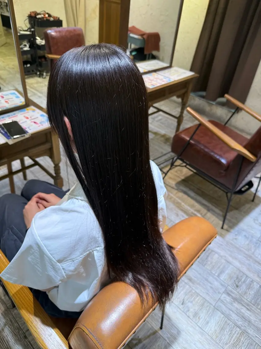 ロング パーマ 髪質改善/ カラー石川翔大のヘアスタイル
