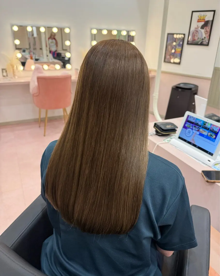 ロング カラー 🤍静岡/影島 李有/美容院🎀のヘアスタイル