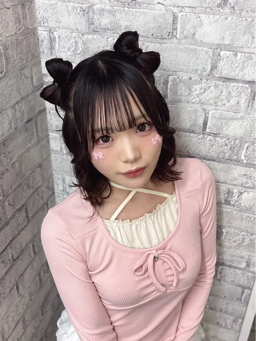 ヘアアレンジ みはね🎀໒꒱ ガーリーヘアのヘアスタイル