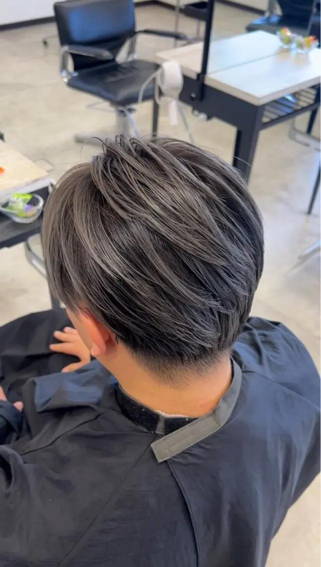 メンズ ヘアカラー ciateメンズ特化 HIROMUのヘアスタイル