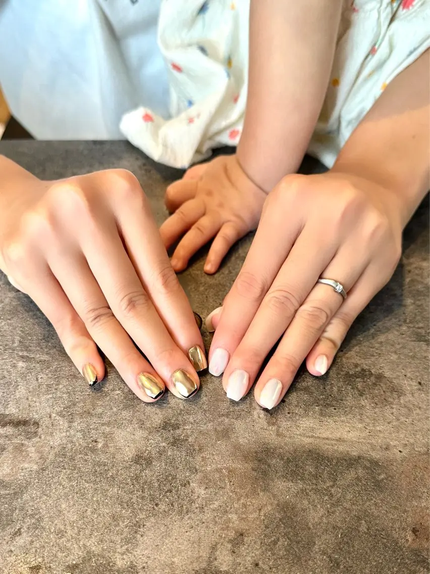 ネイル チークネイル フラワーネイル ジェルネイル 大理石ネイル(マーブル) ニュアンスネイル nail salon amanoのネイルデザイン