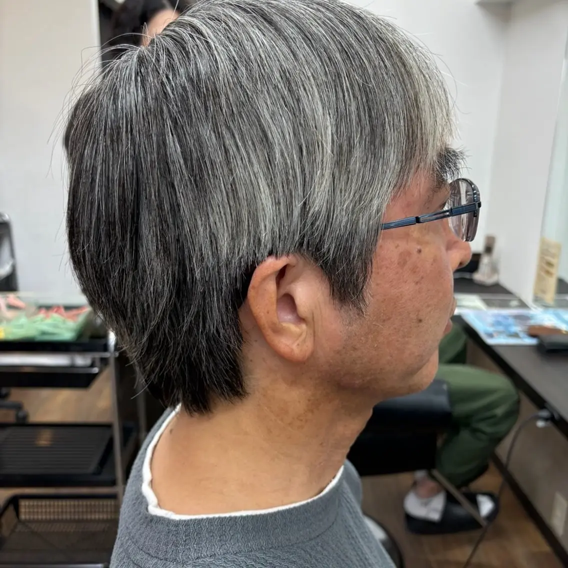 ショート メンズ monde 西田店のヘアスタイル